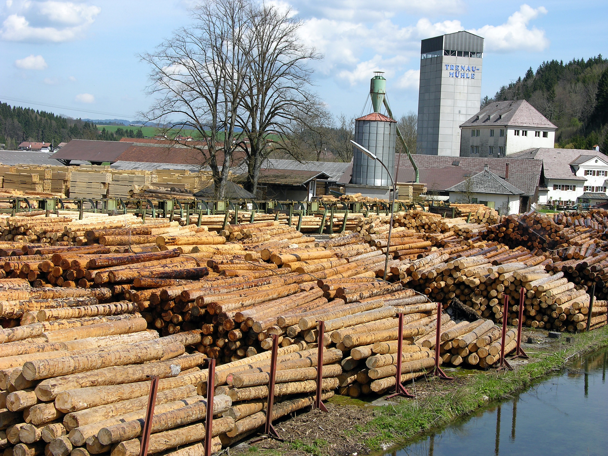 Holzlager